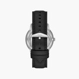 Fossil Neutra Minimalist Moonphase Black Dial Black Leather Strap Watch for Men - FS5904 Authentic Buy Shop Now