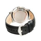 Fossil Neutra Minimalist Moonphase Black Dial Black Leather Strap Watch for Men - FS5904 Authentic Buy Shop Now