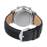 Fossil Neutra Chronograph White Dial Black Leather Strap Watch for Men - FS6023 Authentic Buy Shop Now