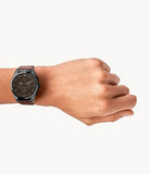 Hugo Boss Grand Prix Black Dial Black Leather Strap Watch for Men - 1513474 Authentic Buy Shop Now