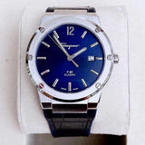 Salvatore Ferragamo F-80 Classic Blue Dial Blue Leather Strap Watch for Men - SFDT00319 Authentic Buy Shop Now