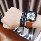 Fossil Inscription Multifunction Silver Dial Brown Leather Strap Watch for Men - BQ2658 Authentic Buy Shop Now