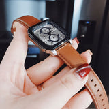 Fossil Inscription Multifunction Silver Dial Brown Leather Strap Watch for Men - BQ2658 Authentic Buy Shop Now