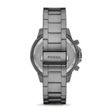 Fossil Bannon Multifunction Chronograph Grey Dial Grey Steel Strap Watch for Men - BQ2491 Authentic Buy Shop Now