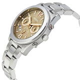 Fossil Perfect Boyfriend Taupe Dial Silver Steel Strap Watch for Women - ES4146 Authentic Buy Shop Now