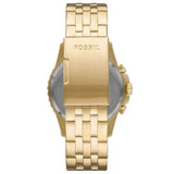 Fossil FB-01 Chronograph Black Dial Gold Steel Strap Watch for Men - FS5836 Authentic Buy Shop Now