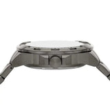 Fossil Bronson Automatic Skeleton Black Dial Grey Steel Strap Watch for Men - ME3218 Authentic Buy Shop Now
