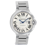 Cartier Ballon Bleu De Cartier Silver Dial Silver Steel Strap Watch for Women - WSBB0048 Authentic Buy Shop Now