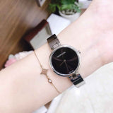 Calvin Klein Authentic Black Dial Silver Steel Strap Watch for Women - K8G23141 Authentic Buy Shop Now