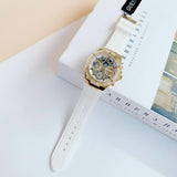 Guess Athena White Dial White Rubber Strap Watch for Women - GW0409L2 Authentic Buy Shop Now