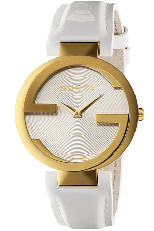 Gucci Interlocking Latin Grammy Special Edition Gold Watch For Women - YA133313 Authentic Buy Shop Now