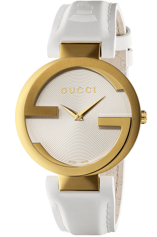 Gucci Interlocking Latin Grammy Special Edition Gold Watch For Women - YA133313 Authentic Buy Shop Now