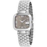 Gucci G-Gucci Brown Dial Silver Steel Strap Watch For Women - YA125413 Authentic Buy Shop Now