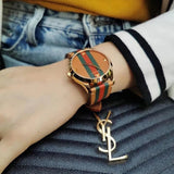Gucci G Timeless Quartz Brown Dial Brown Leather Strap Unisex Watch - YA1264077 Authentic Buy Shop Now