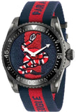 Gucci Dive Blue & Red Dial Blue & Red Nylon Strap Watch For Men - YA136214 Authentic Buy Shop Now