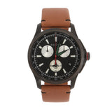 Gucci G-Timeless Chronograph Black Dial Brown Leather Strap Watch For Men - YA126271 Authentic Buy Shop Now
