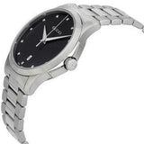 Gucci G Timeless Diamonds Black Dial Silver Steel Strap Watch For Men - YA126456 Authentic Buy Shop Now
