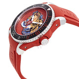 Gucci Dive Quartz Red Dial Red Rubber Strap Watch For Men - YA136315 Authentic Buy Shop Now