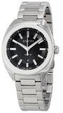 Gucci GG2570 Quartz Black Dial Silver Steel Strap Watch For Men - YA142401 Authentic Buy Shop Now