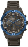 Guess Sport Analog Grey Dial Grey Steel Strap Watch for Men - W0377G5 Authentic Buy Shop Now