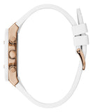 Guess Athena White Dial White Rubber Strap Watch For Women - GW0030L3 Authentic Buy Shop Now