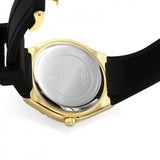 Guess Cosmo Diamonds Gold Dial Black Rubber Strap Watch for Women - GW0034L1 Authentic Buy Shop Now