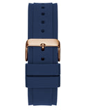 Guess Empire Analog Quartz Lime Green Dial Blue Silicon Strap Watch for Men - GW0583G3 Authentic Buy Shop Now