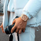 Guess Phoenix Multifunction Crystals Gold Dial Gold Steel Strap Watch For Men - GW0094G2 Authentic Buy Shop Now