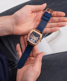 Guess Phoenix Multifunction Blue Dial Blue Rubber Strap Watch for Men - GW0202G4 Authentic Buy Shop Now
