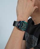 Guess Phoenix Multifunction Black Dial Black Rubber Strap Watch for Men - GW0202G5 Authentic Buy Shop Now