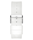 Guess Phoenix Multi Function Silver Dial White Rubber Strap Watch for Men - GW0203G1 Authentic Buy Shop Now
