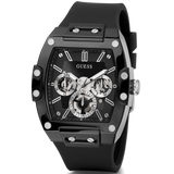 Guess Phoenix Multifunction Black Dial Black Rubber Strap Watch for Men - GW0203G3 Authentic Buy Shop Now