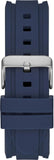 Guess Commander Blue Dial Blue Rubber Strap Watch for Men - GW0211G1 Authentic Buy Shop Now