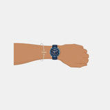 Guess Commander Blue Dial Blue Rubber Strap Watch for Men - GW0211G4 Authentic Buy Shop Now