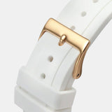 Guess Moonlight Diamonds White Dial White Rubber Strap Watch for Women - GW0257L2 Authentic Buy Shop Now