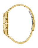Guess Continental Black Dial Gold Steel Strap Watch for Men - GW0260G2 Authentic Buy Shop Now