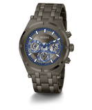 Guess Continental Grey Dial Grey Steel Strap Watch for Men - GW0260G3 Authentic Buy Shop Now