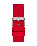 Guess Momentum Black Dial Red Rubber Strap Watch for Men - GW0263G3 Authentic Buy Shop Now