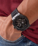 Guess Momentum Black Dial Black Rubber Strap Watch for Men - GW0263G4 Authentic Buy Shop Now