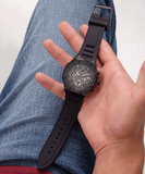 Guess Momentum Black Dial Black Rubber Strap Watch for Men - GW0263G4 Authentic Buy Shop Now