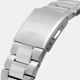 Guess Connoisseur Blue Dial Silver Steel Strap Watch for Men - GW0265G7 Authentic Buy Shop Now