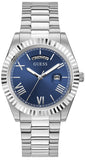 Guess Connoisseur Blue Dial Silver Steel Strap Watch for Men - GW0265G7 Authentic Buy Shop Now