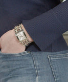 Guess MOD G Diamonds Silver Dial Silver Steel Strap Watch for Women - GW0294L1 Authentic Buy Shop Now