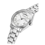 Guess Luna Silver Dial Silver Steel Strap Watch for Women - GW0308L1 Authentic Buy Shop Now