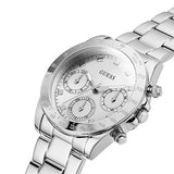 Guess Eclipse Multi Function Silver Dial Silver Steel Strap Watch for Women - GW0314L1 Authentic Buy Shop Now