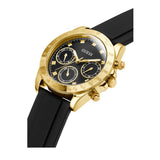 Guess Eclipse Multi Function Black Dial Black Rubber Strap Watch for Women - GW0315L1 Authentic Buy Shop Now