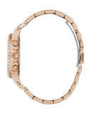 Guess Moonlight Multi Function Diamonds White Dial Rose Gold Steel Strap Watch for Women - GW0320L3 Authentic Buy Shop Now
