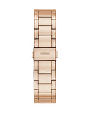 Guess Moonlight Multi Function Diamonds White Dial Rose Gold Steel Strap Watch for Women - GW0320L3 Authentic Buy Shop Now