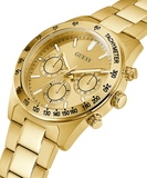 Guess Analog Chronograph Gold Dial Gold Steel Strap Watch for Men - GW0329G3 Authentic Buy Shop Now
