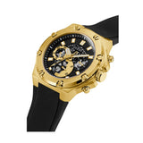 Guess Third Gear Multifunction Black Dial Black Rubber Strap Watch for Men - GW0334G2 Authentic Buy Shop Now